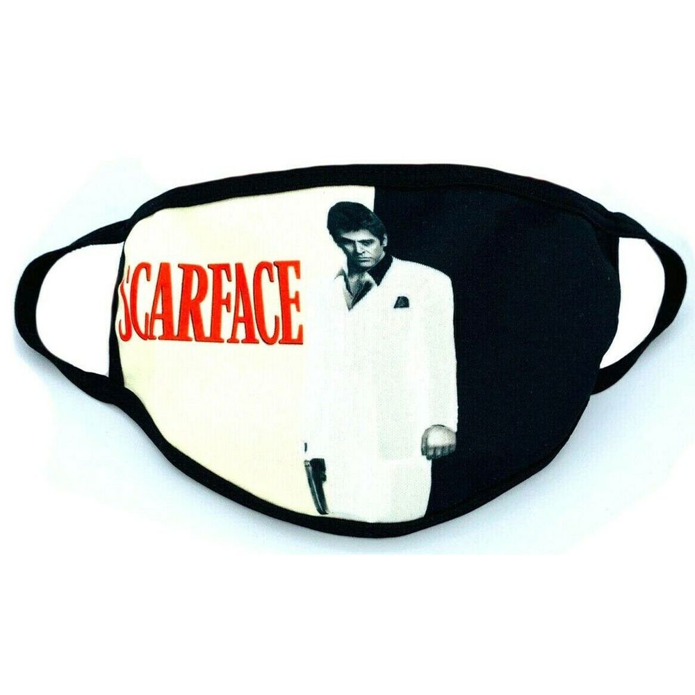 Scarface Alpaccino Godfather Face Mask